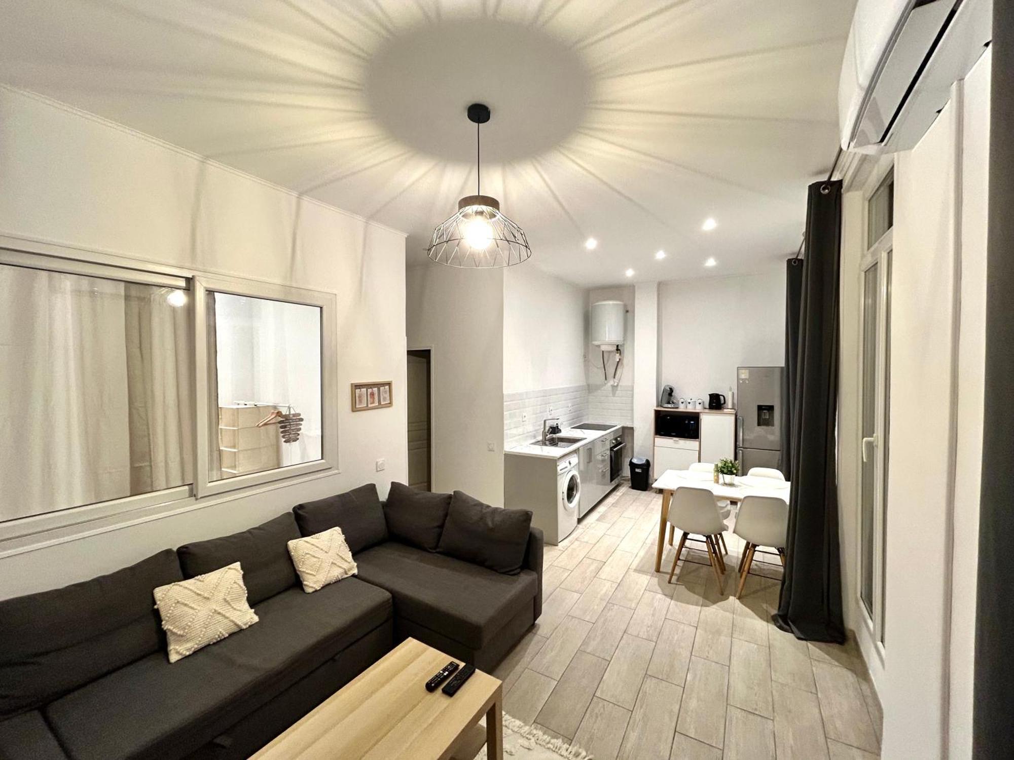 Lumineux 2 Pieces - Centre-Ville Climatise - Netflix Prime Canal - Bien Place Marsella Exterior foto
